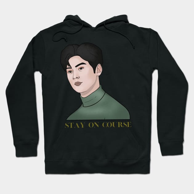Stay on Course Hoodie by Eleyna Morris Apparel